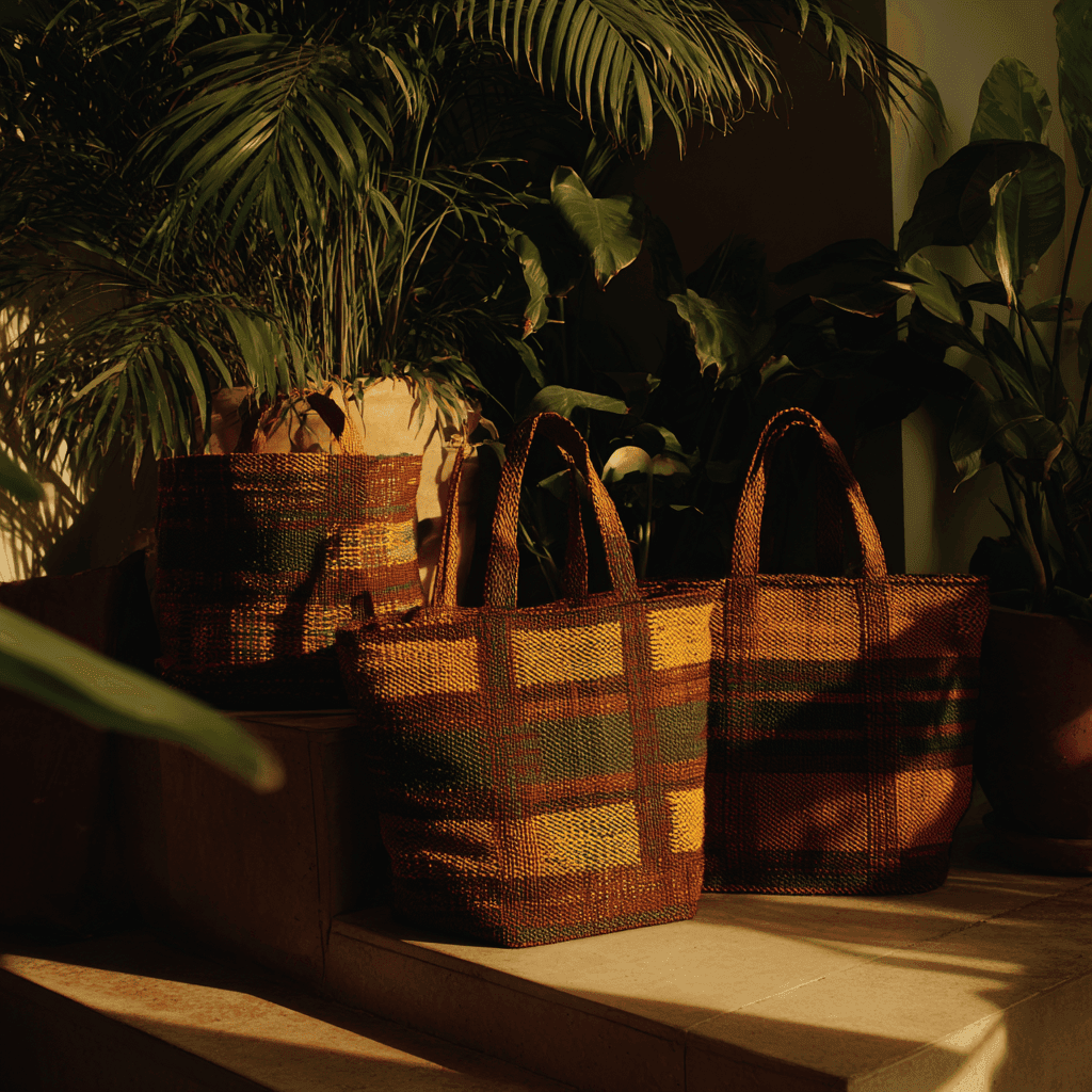 Kente Pattern Tote